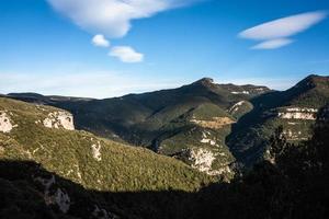 vistas de las ciudades de la costa brava foto