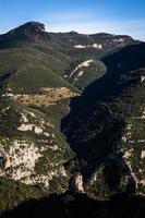 vistas de las ciudades de la costa brava foto