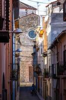 vistas de las ciudades de la costa brava foto