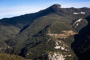 vistas de las ciudades de la costa brava foto