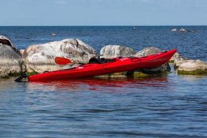 kayak en el verano foto