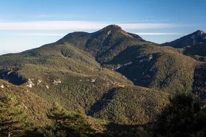 vistas de las ciudades de la costa brava foto