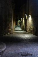 Girona Old City at Night photo