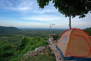 Camping on Nguang Chang Mountain photo