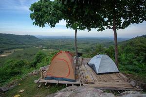 Camping on Nguang Chang Mountain photo
