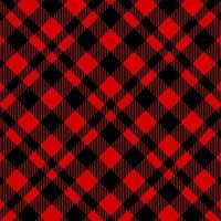 red and black seamless pattern plaid pattern vector
