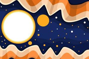 background in flat design illustration vector