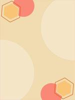abstract geometric for post on social media background vector
