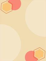 abstract geometric for post on social media background vector