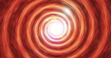 Abstract animation motion design with a beautiful glowing shiny bright orange fiery hellhole tunnel background in high resolution 4k video