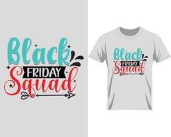 Black Friday T-shirt Design vector