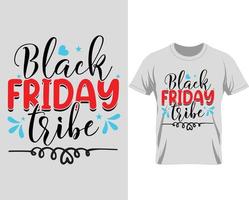 Black Friday T-shirt Design vector