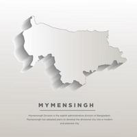 Mymensingh isometric map with blend vector