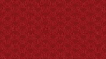 Chinese red abstract pattern background vector