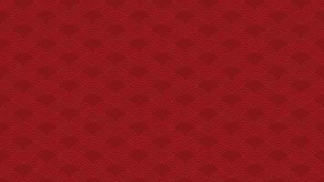 Chinese red abstract pattern background vector