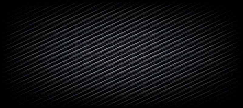 Panoramic dark carbon fiber texture with highlights - Vector