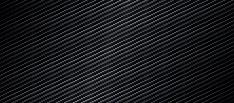 Panoramic dark carbon fiber texture with highlights - Vector