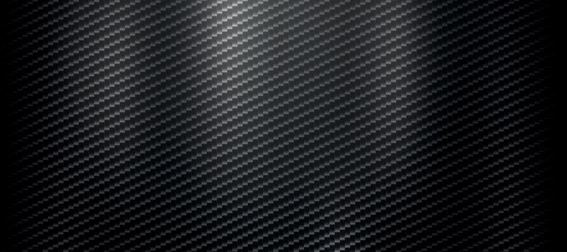 Panoramic dark carbon fiber texture with highlights - Vector