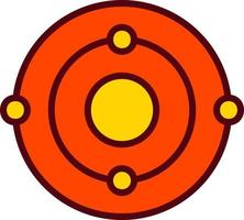 Solar system Vector Icon