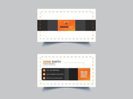 business card template vector