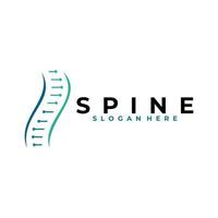 Spine logo icon vector isolated