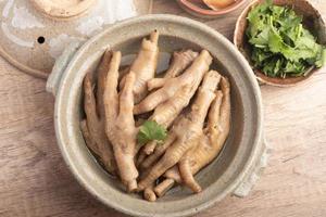 Chicken Feet Stewed Chinese Chicken Soup photo