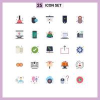 25 Creative Icons Modern Signs and Symbols of day one education military diamond Editable Vector Design Elements