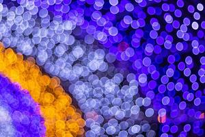 blurred abstract bokeh background for Decorations for New Year and Holidays, Christmas ball light photo