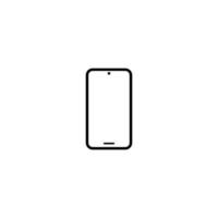 smartphone logo flat icon vector