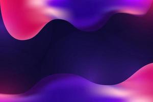 Wavy Mash Gradient Liquid Background Design vector