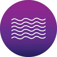 Waves Vector Icon