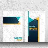 Abstract book cover design, brochure report design. vector