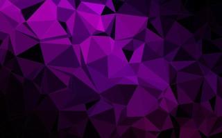 textura de poli baja vector púrpura oscuro.