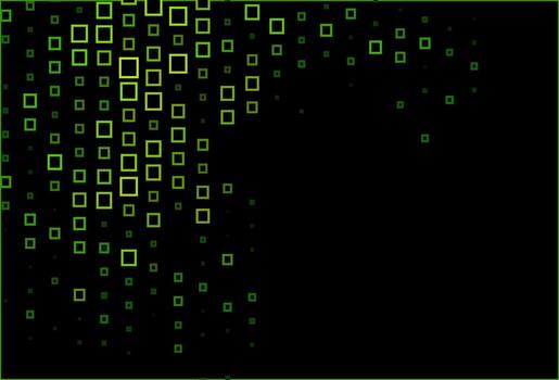 Dark Green vector texture in rectangular style.