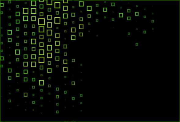Dark Green vector texture in rectangular style.