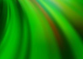 Light Green vector background with liquid shapes.