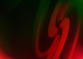 Dark Green, Red vector pattern with bubble shapes.
