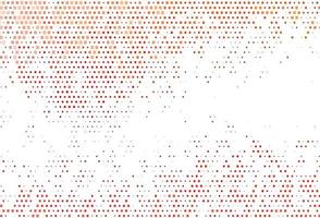 Light Red vector template with crystals, rectangles.