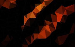 Dark Red vector polygon abstract layout.