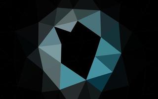 Light BLUE vector blurry hexagon texture.