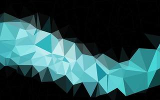 Light BLUE vector triangle mosaic cover.