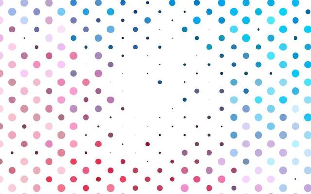 Light Blue, Red vector template with circles.