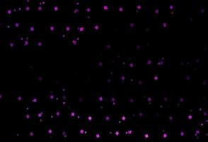 Dark Purple vector pattern in polygonal style with circles.