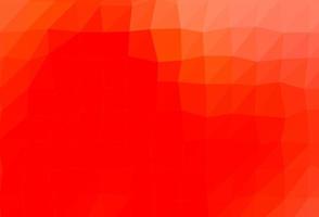 Light Red vector polygonal background.