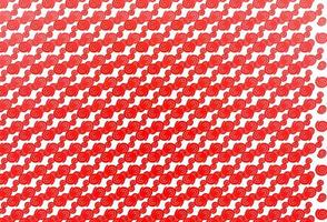 Light Red vector background with lava shapes.