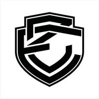 ZE Logo monogram vintage design template vector