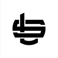 LS Logo monogram design template vector