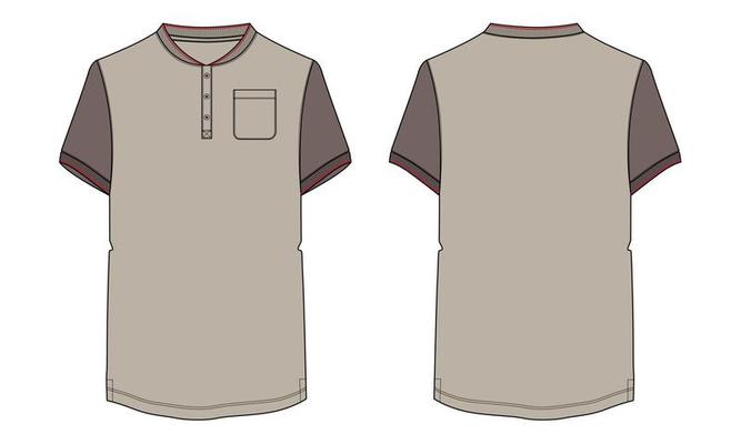 Brown T Shirt Template Vector Art, Icons, and Graphics for Free Download