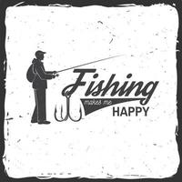 Fishing sport club. Vector illustration.