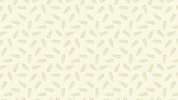 Rice pattern wallpaper. rice vector. free space for text. copy space. paddy pattern. vector